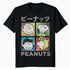 Peanuts Tokyo Snoopy Charlie Brown Manga Retro 90s Pop Art Official Men's T-Shirt