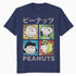 Peanuts Tokyo Snoopy Charlie Brown Manga Retro 90s Pop Art Official Men's T-Shirt