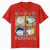 Peanuts Tokyo Snoopy Charlie Brown Manga Retro 90s Pop Art Official Men's T-Shirt