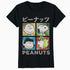 Peanuts Tokyo Snoopy Charlie Brown Manga Retro 90s Pop Art Official Women's SKINNY FIT T-Shirt