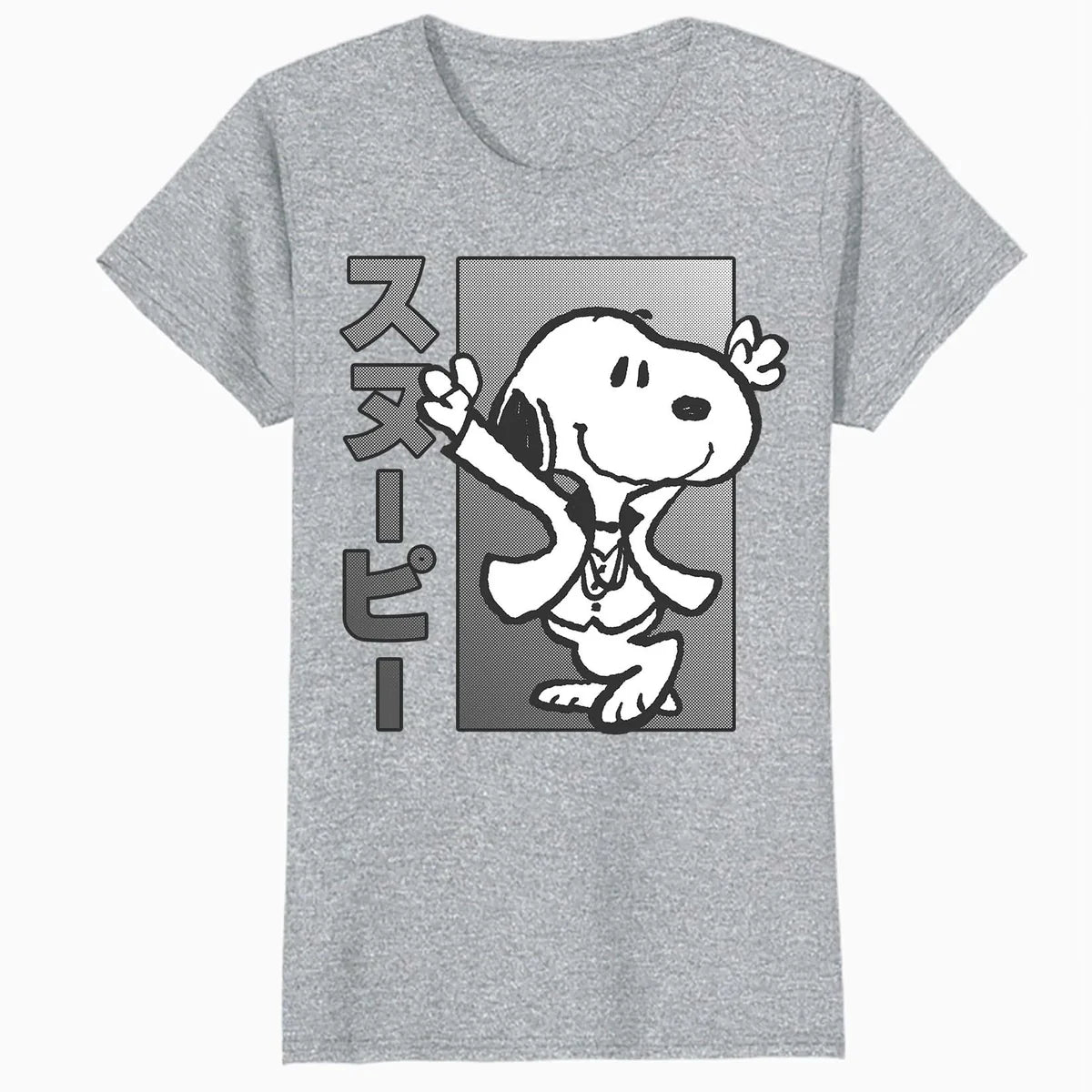 Peanuts Tokyo Snoopy Dancing Japan Pet Lovers Retro 70s 90s Official Women's SKINNY FIT T-Shirt