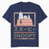 Peanuts Tokyo Snoopy Dog House Japan Fun Kanji Lol Retro 90s Official Men's T-Shirt