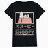 Peanuts Tokyo Snoopy Dog House Japan Fun Kanji Lol Retro 90s Official Women's SKINNY FIT T-Shirt