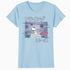Peanuts Tokyo Snoopy Flying Ace Cute Fun Vintage 90s Manga Official Women's SKINNY FIT T-Shirt