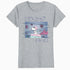 Peanuts Tokyo Snoopy Flying Ace Cute Fun Vintage 90s Manga Official Women's SKINNY FIT T-Shirt