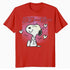 Peanuts Tokyo Snoopy Love Hearts Vintage Japan BFF Kanji VHS Official Men's T-Shirt