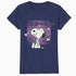 Peanuts Tokyo Snoopy Love Hearts Vintage Japan BFF Kanji VHS Official Women's SKINNY FIT T-Shirt