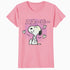 Peanuts Tokyo Snoopy Love Hearts Vintage Japan BFF Kanji VHS Official Women's SKINNY FIT T-Shirt