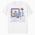 Peanuts Tokyo Snoopy Surfs Up Japan Vintage Kanji VHS Glitch Official Men's T-Shirt