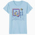 Peanuts Tokyo Snoopy Surfs Up Japan Vintage Kanji VHS Glitch Official Women's SKINNY FIT T-Shirt