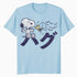 Peanuts Tokyo Snoopy Woodstock Japan Hugs Kanji Love BFF XO Official Men's T-Shirt