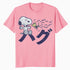 Peanuts Tokyo Snoopy Woodstock Japan Hugs Kanji Love BFF XO Official Men's T-Shirt