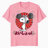 Peanuts Tokyo Snoopy Workout Japan Comic Retro 90s Manga Gym Official Men's T-Shirt