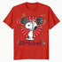 Peanuts Tokyo Snoopy Workout Japan Comic Retro 90s Manga Gym Official Men's T-Shirt