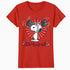 Peanuts Tokyo Snoopy Workout Japan Comic Retro 90s Manga Gym Official Women's SKINNY FIT T-Shirt
