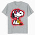Peanuts Wyldstyle Snoopy Woodstock Graffiti Stencil Pop Art Official Men's T-Shirt