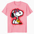 Peanuts Wyldstyle Snoopy Woodstock Graffiti Stencil Pop Art Official Men's T-Shirt