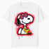 Peanuts Wyldstyle Snoopy Woodstock Graffiti Stencil Pop Art Official Men's T-Shirt