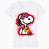 Peanuts Wyldstyle Snoopy Woodstock Graffiti Stencil Pop Art Official Women's SKINNY FIT T-Shirt