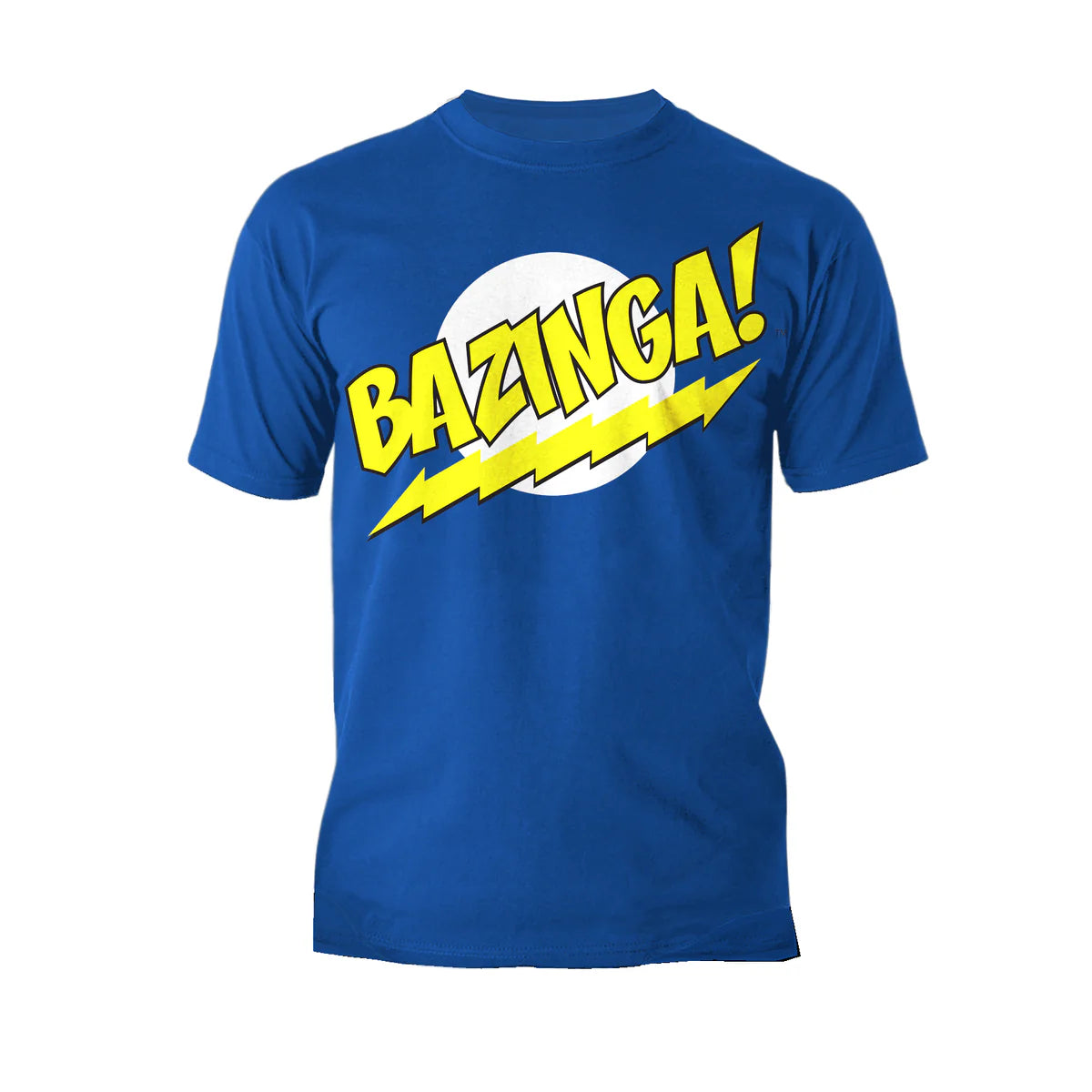 Big Bang Theory + Logo Bazinga Official Men's T-Shirt