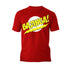 Big Bang Theory + Logo Bazinga Official Men's T-Shirt