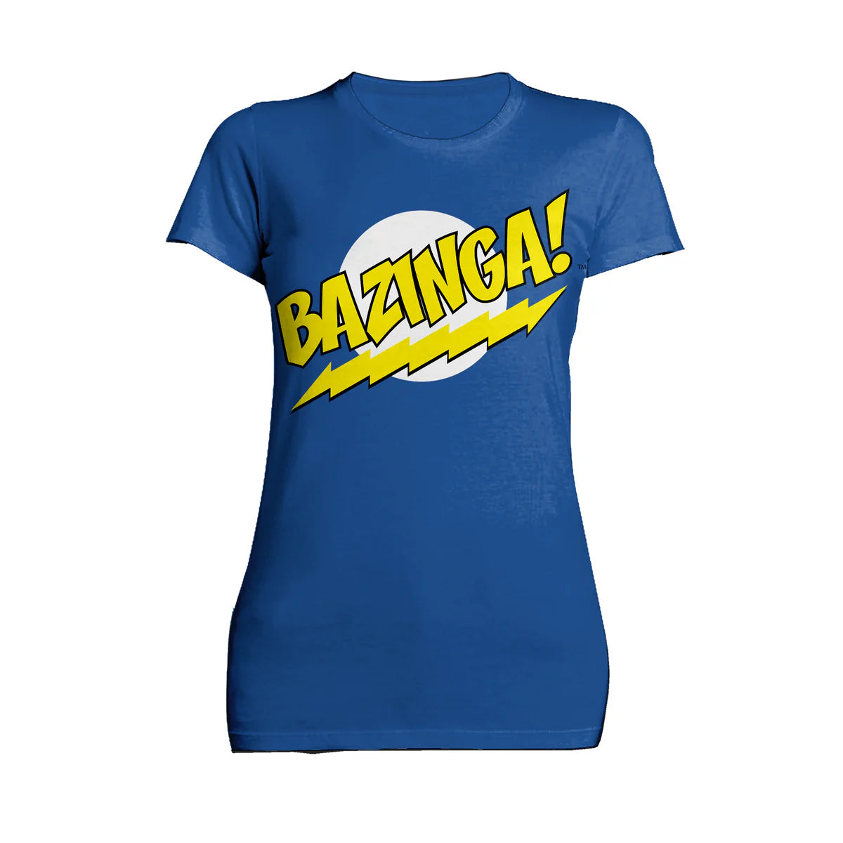 Big Bang Theory + Logo Bazinga Official Women's T-Shirt