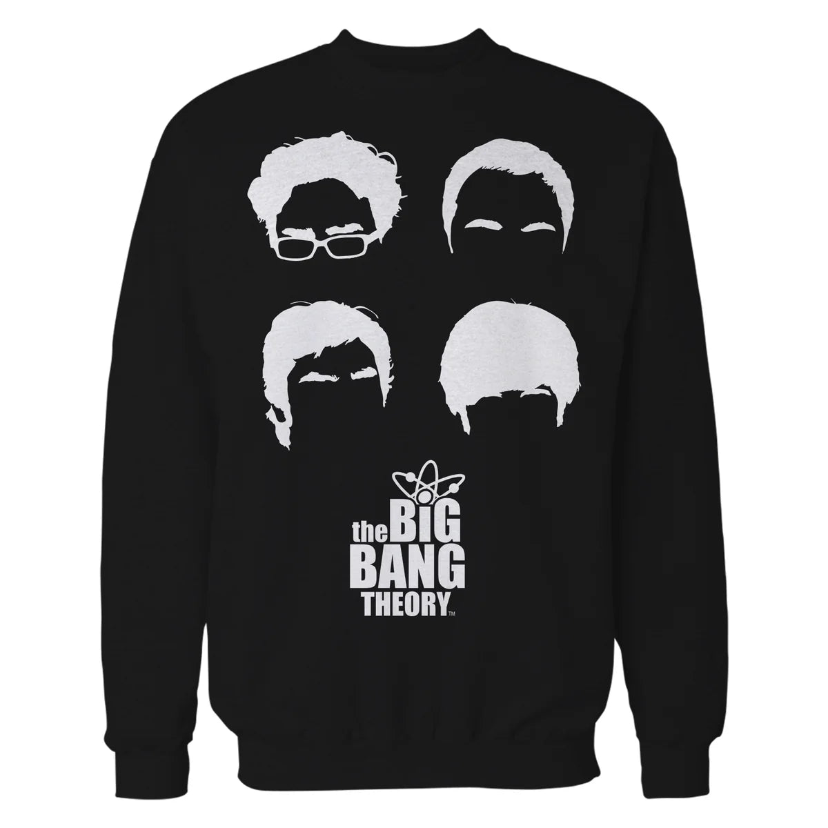Big Bang Theory + Logo Group Hair Official Sweatshirt