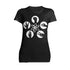 Big Bang Theory + Logo Rock Lizard Spock Official Women's T-shirt
