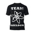 Big Bang Theory + Logo Team Sheldon Atom Official Men's T-shirt