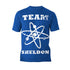 Big Bang Theory + Logo Team Sheldon Atom Official Men's T-shirt