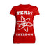Big Bang Theory + Logo Team Sheldon Atom Official Women's T-shirt