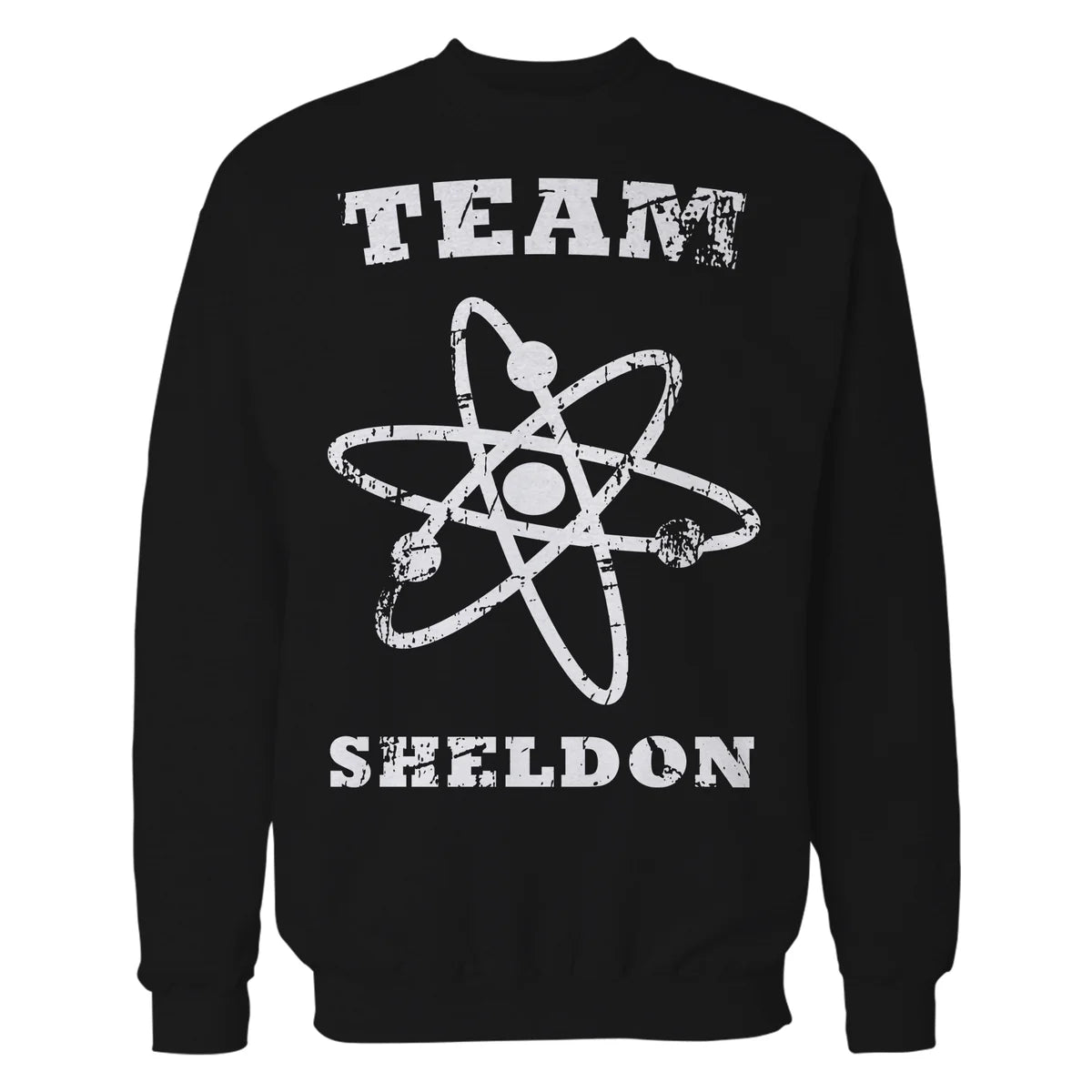 Big Bang Theory + Logo Team Sheldon Atom Official Sweatshirt
