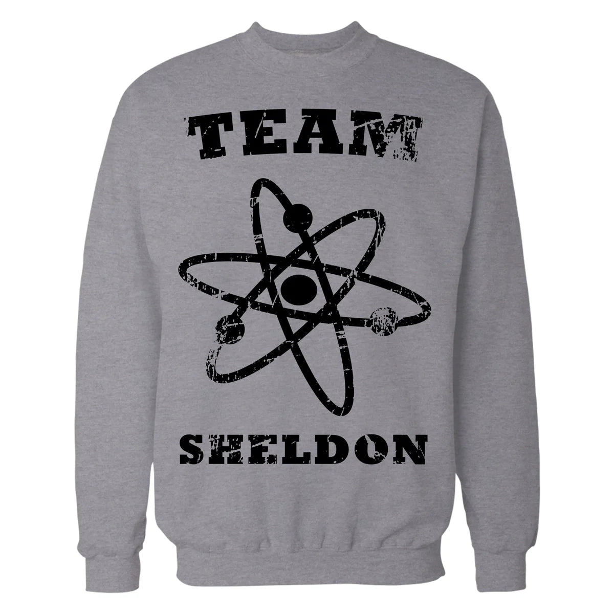 Big Bang Theory + Logo Team Sheldon Atom Official Sweatshirt