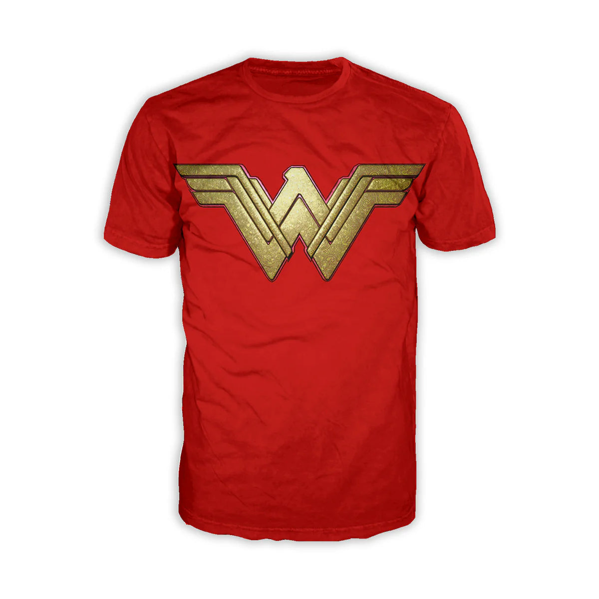 DC Wonder Woman Logo 3D Paisley Official Men's T-shirt