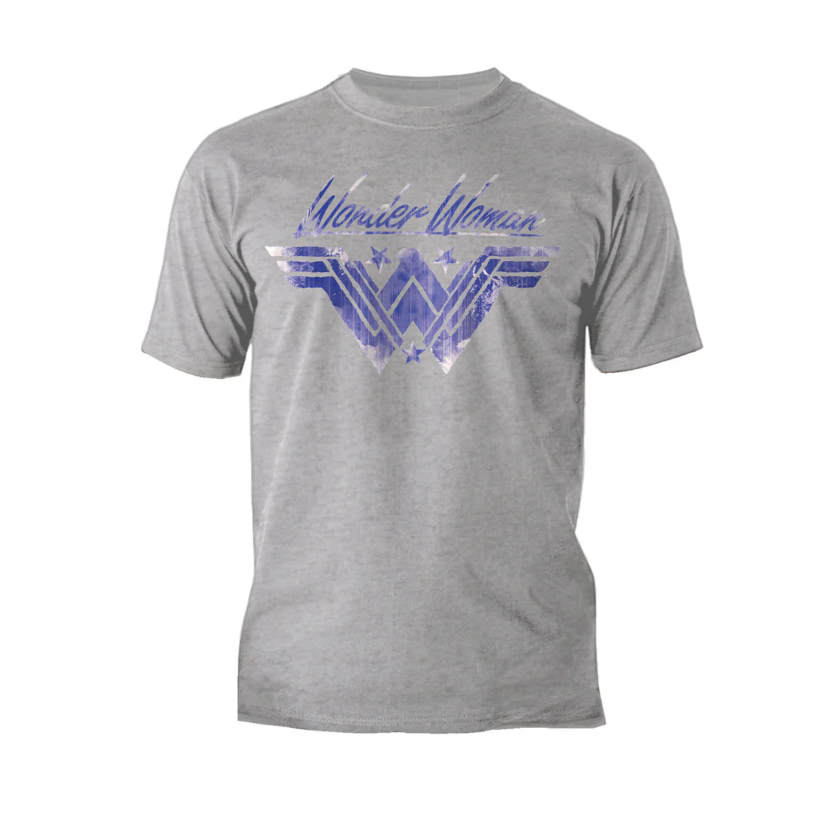 DC Comics Wonder Woman Logo Watermark Official Men's T-Shirt