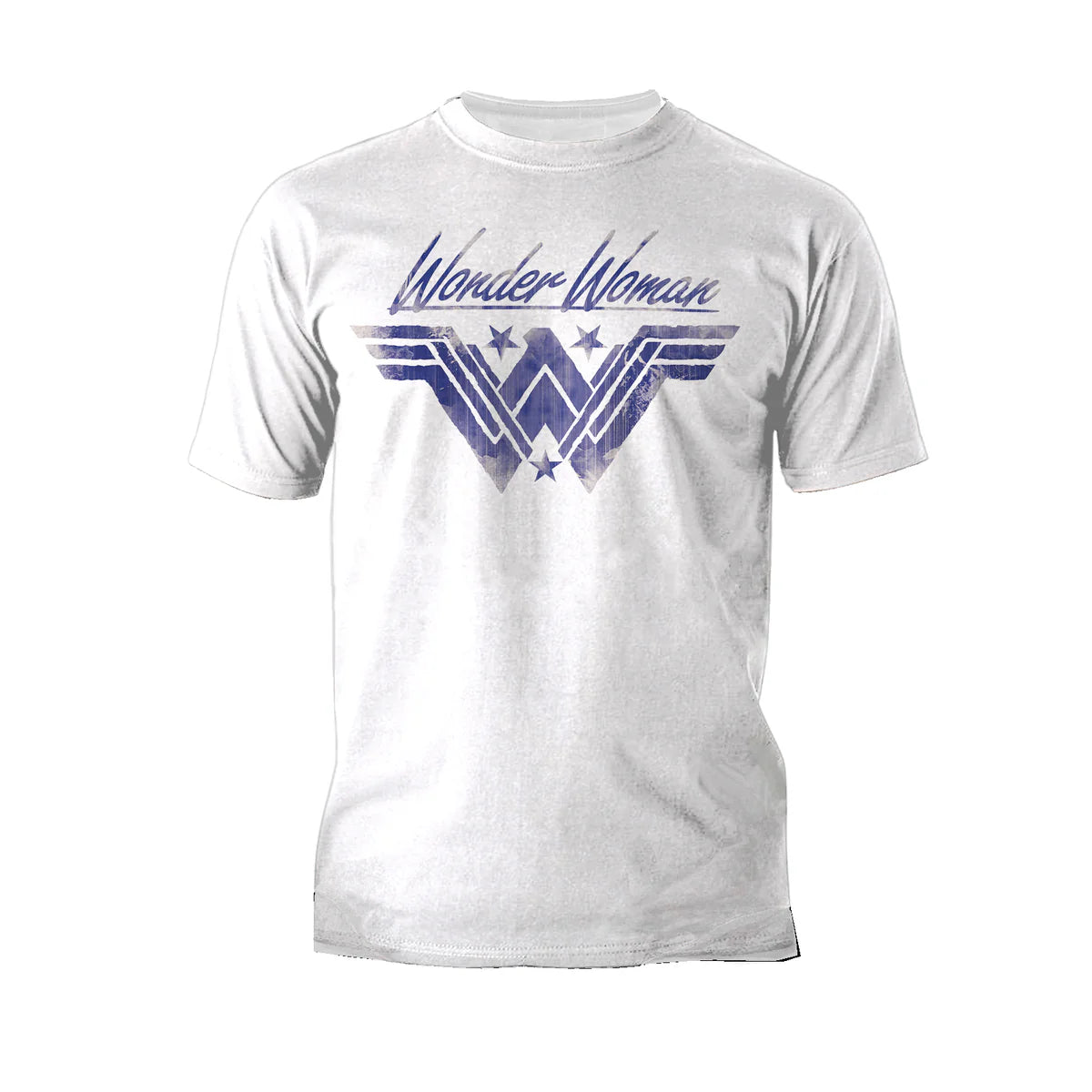 DC Comics Wonder Woman Logo Watermark Official Men's T-Shirt