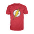 DC Comics Flash Modern Distressed Logo Official Men's T-shirt
