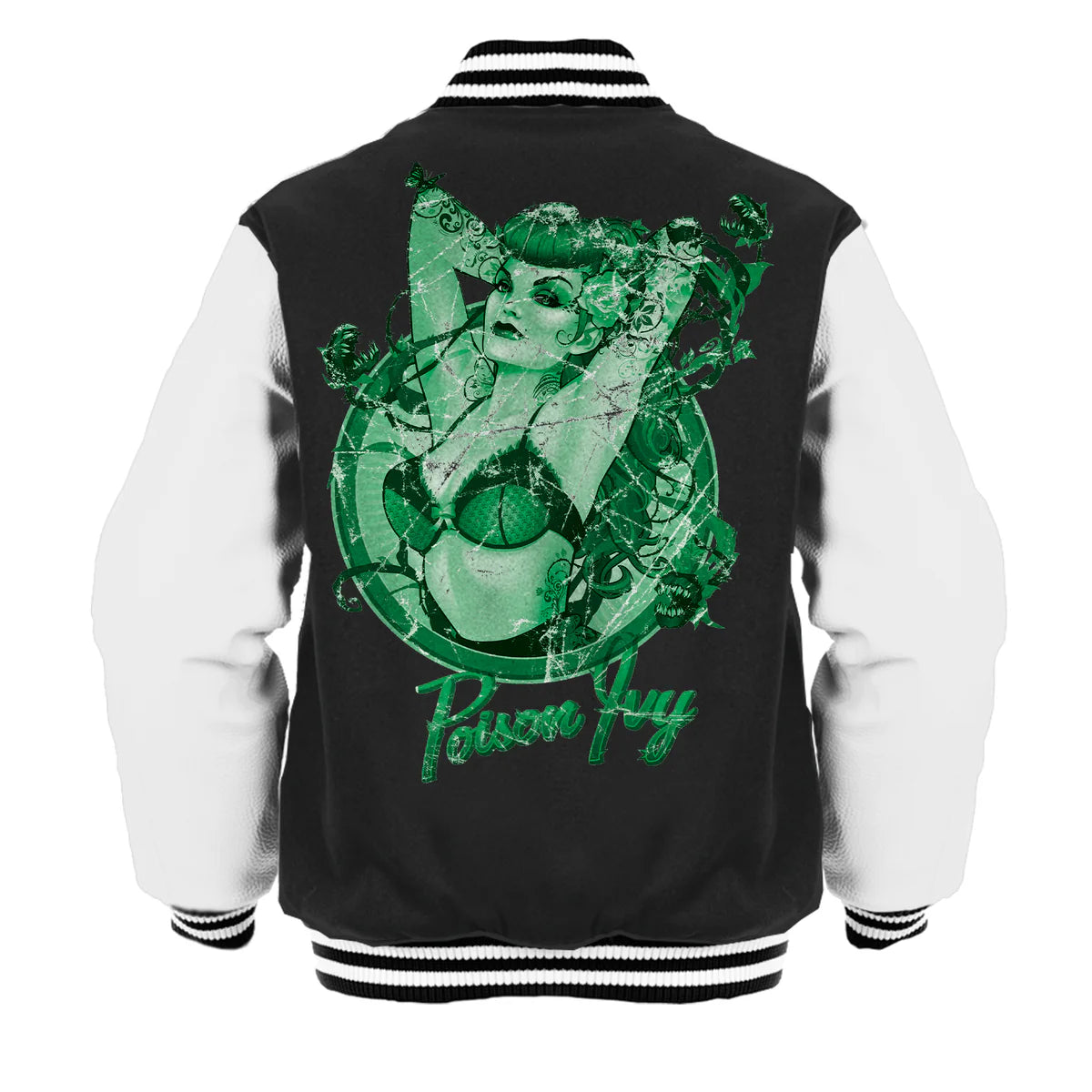DC Comics Bombshells Poison Ivy Character Official Varsity Jacket