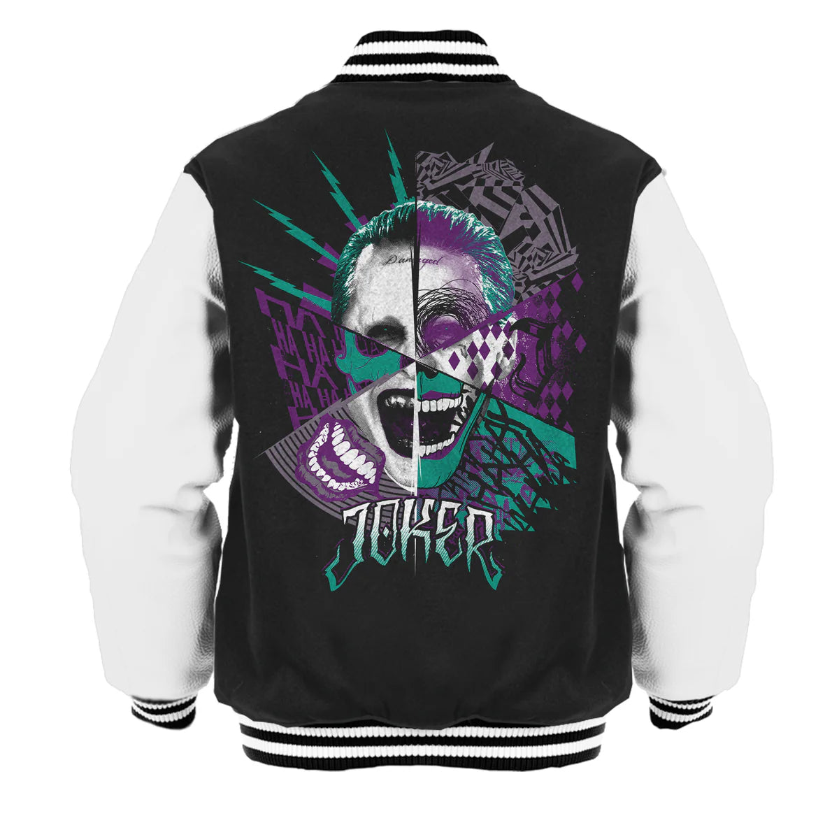 DC Suicide Squad Joker Logo Official Varsity Jacket