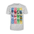 DC Comics Justice League Stripped Official Men's T-Shirt