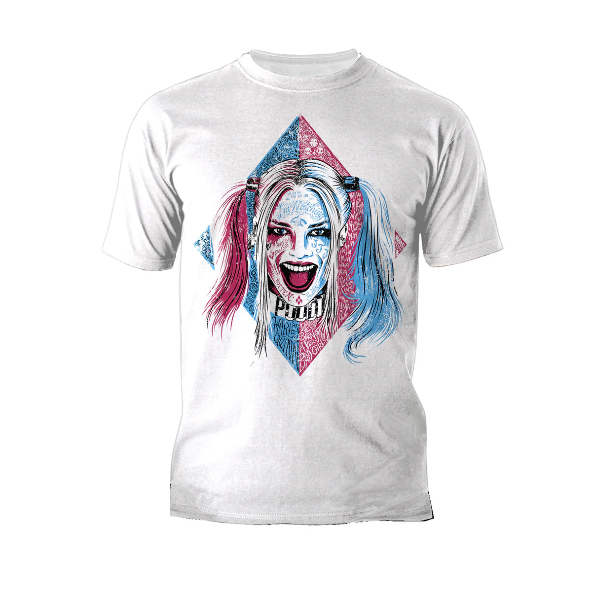 DC Suicide Squad Harley Quinn Lil Face Official Men's T-Shirt