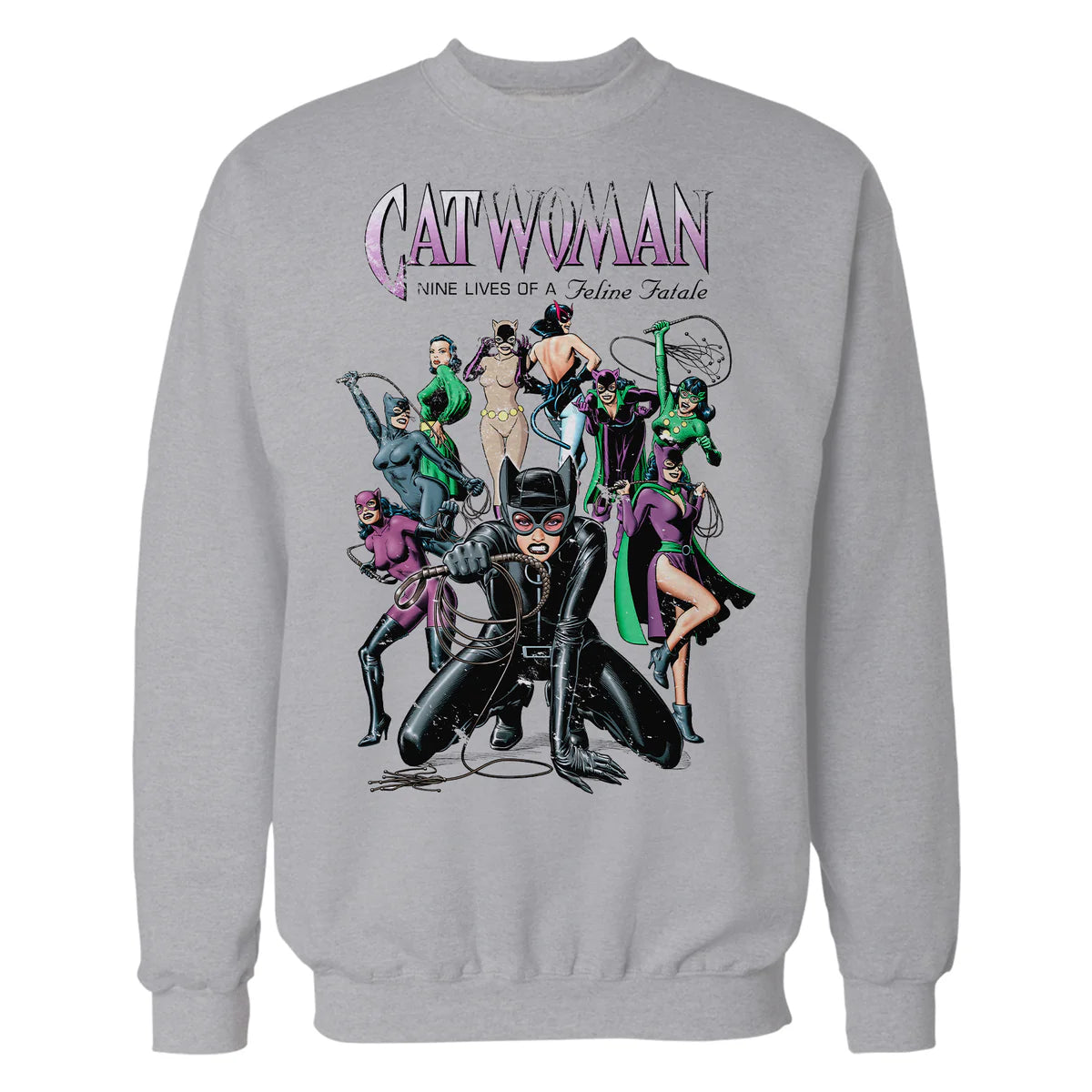 DC Comics Catwoman Cover Nine Lives Official Sweatshirt