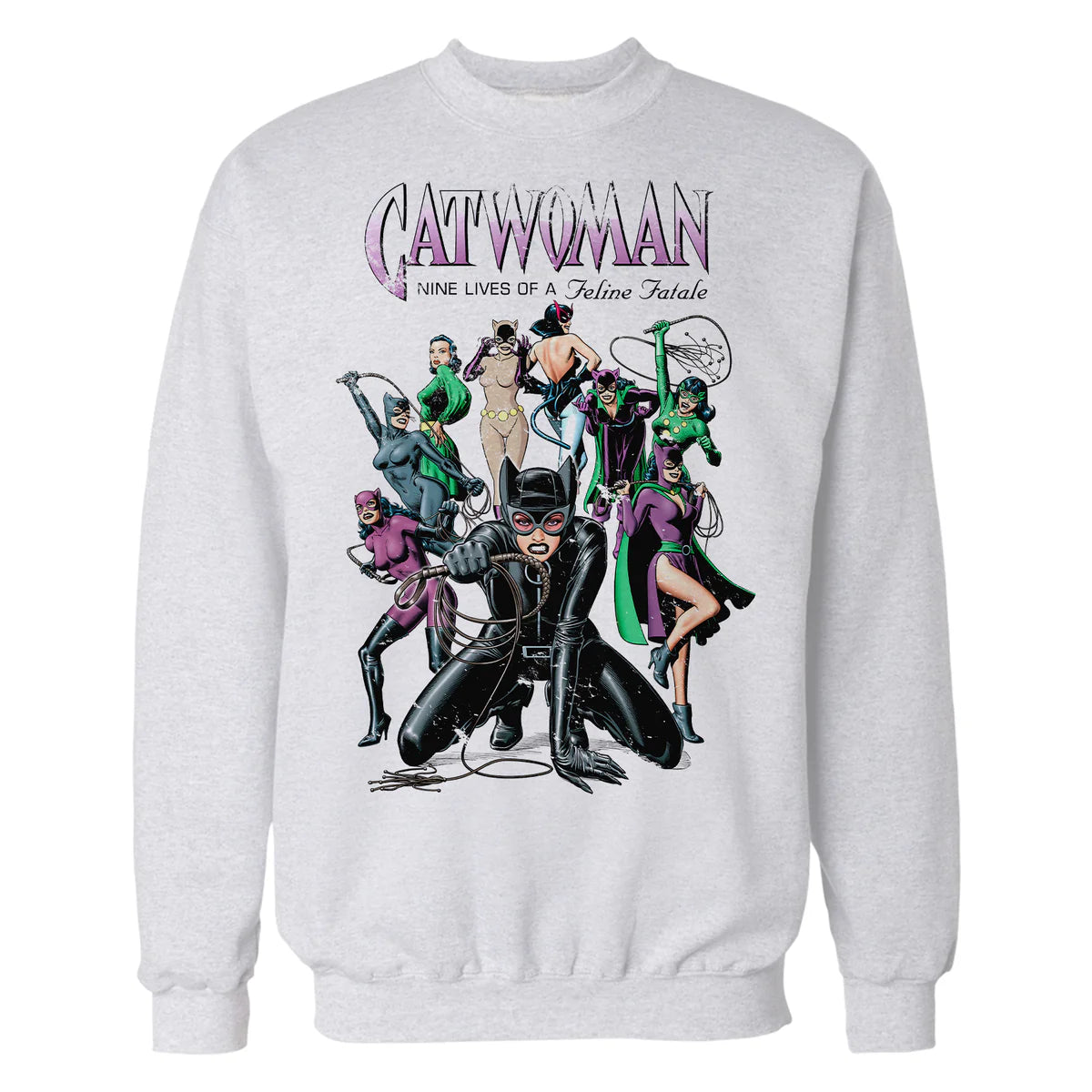 DC Comics Catwoman Cover Nine Lives Official Sweatshirt