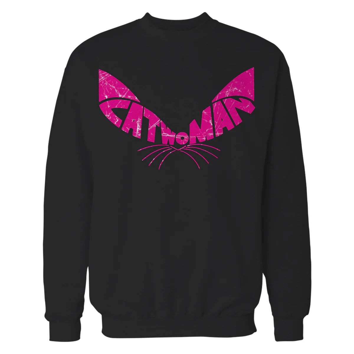 DC Comics Catwoman Logo Ears Dist Official Sweatshirt