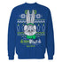 Looney Tunes Bugs Bunny Xmas HumBugs Official Men's Sweatshirt