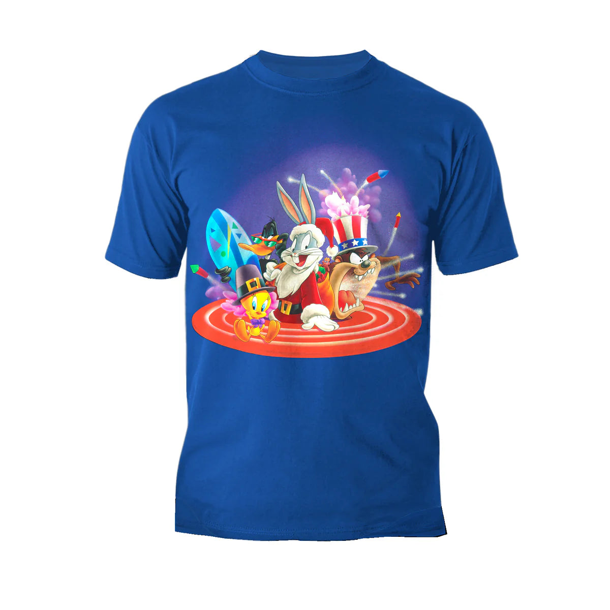 Looney Tunes American Holiday Official Men's T-Shirt