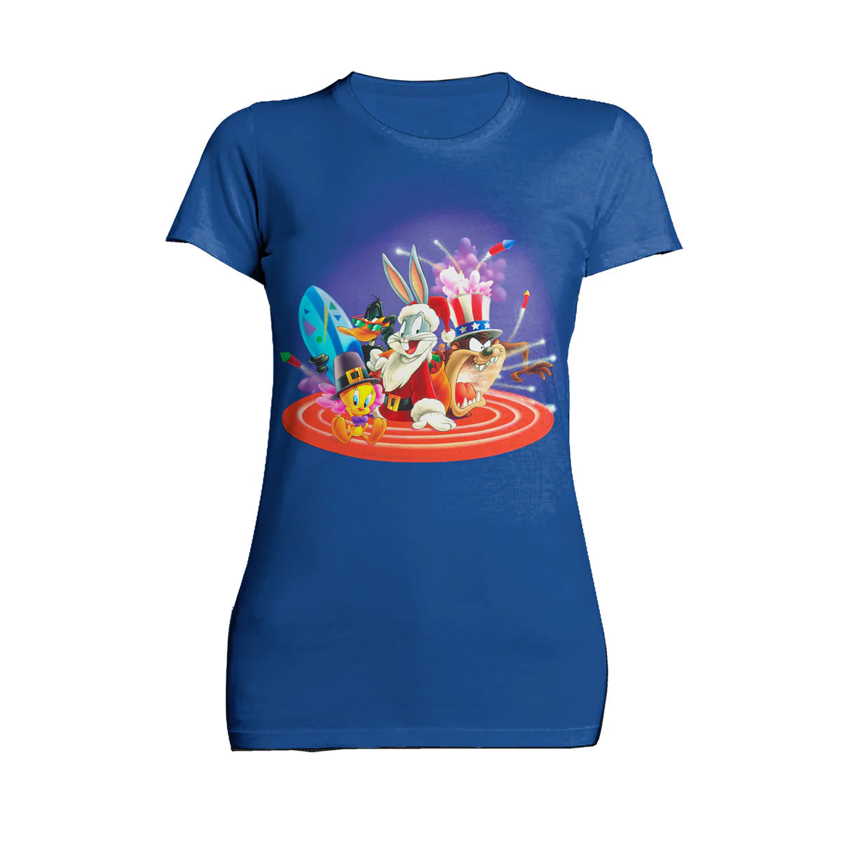 Looney Tunes American Holiday Official Women's T-Shirt