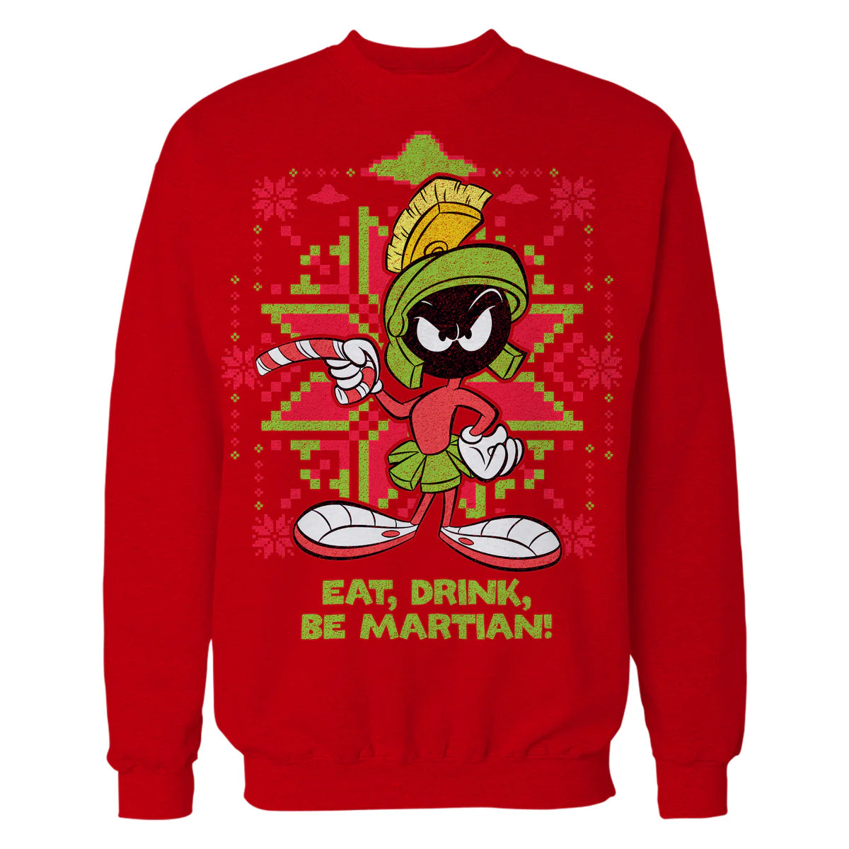 Looney Tunes Marvin Martian Xmas Eat Official Sweatshirt