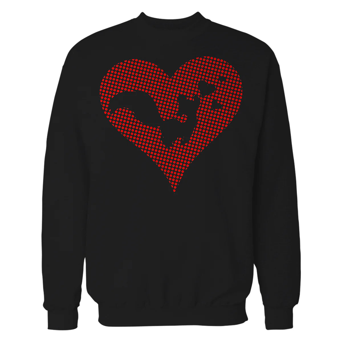 Looney Tunes Pepe Le Pew Logo Love Heart Official Sweatshirt