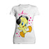 Looney Tunes Tweety Headphones Official Women's T-Shirt